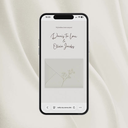 Save the date // Polaroid Beige